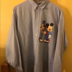 DISNEY & CO. BUTTONED UP LONG SLEEVE